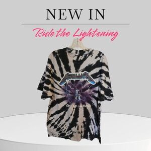 Metallica Tie-Dye T-Shirt NWOT
